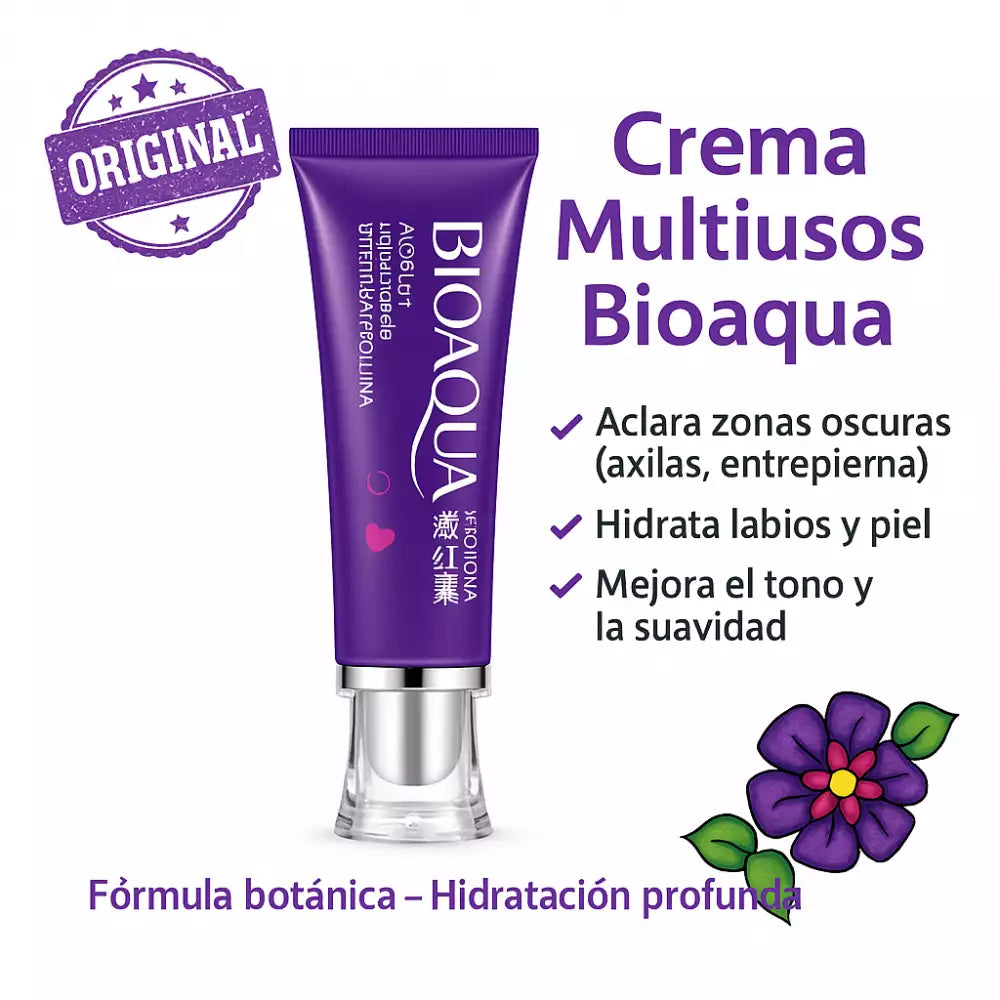 CREMA ACLARADORA DE ZONA INTIMA- BIOAQUA